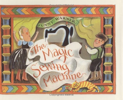 Book cover for The Magic Sewing Machine