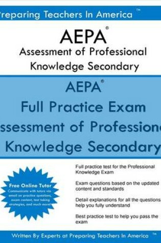Cover of AEPA Assessment of Professional Knowledge Secondary