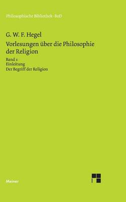 Book cover for Vorlesungen uber die Philosophie der Religion / Vorlesungen uber die Philosophie der Religion