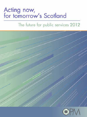 Book cover for Acting Now for Tomorrow's Scotland