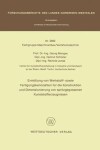 Book cover for Ermittlung von Werkstoff- Sowie Fertigungskennzahlen fur die Konstruktion und Dimensionierung von Spritzgegossenen Kunststofferzeugnissen