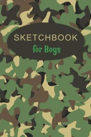 Cover of Sketchbook for Boys