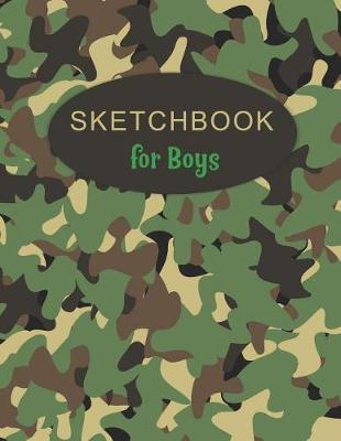 Book cover for Sketchbook for Boys