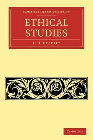 Cover of Ethical Studies