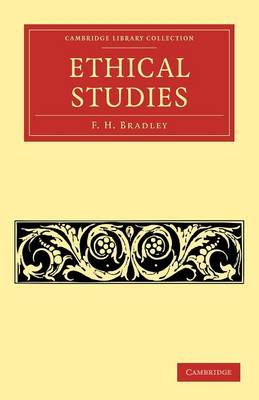 Cover of Ethical Studies