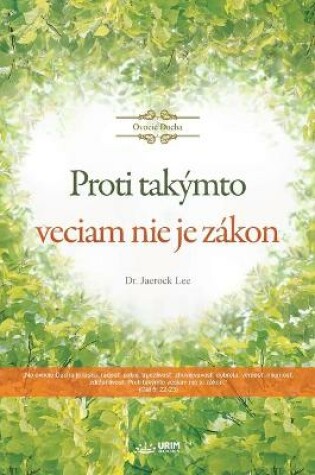 Cover of Proti takymto veciam nie je zakon(Slovak)