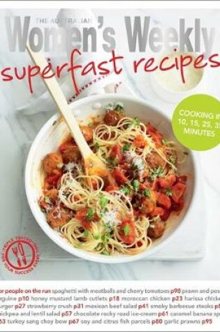 Cover of Superfast Recipes