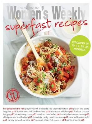 Book cover for Superfast Recipes