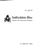 Book cover for Staffordshire Blue