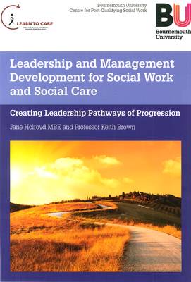 Book cover for Leadership and Management Development for Social Work and Social Care