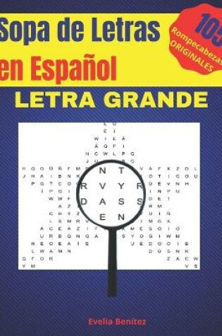 Cover of Sopa de letras en español letra grande