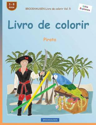 Book cover for BROCKHAUSEN Livro de colorir Vol. 5 - Livro de colorir