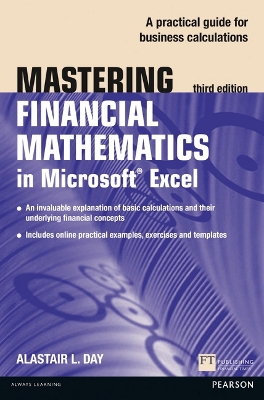 Book cover for Mastering Financial Mathematics in Microsoft Excel 2013