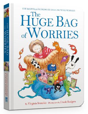 Book cover for The Huge Bag of Worries Board Book