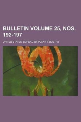 Cover of Bulletin Volume 25, Nos. 192-197