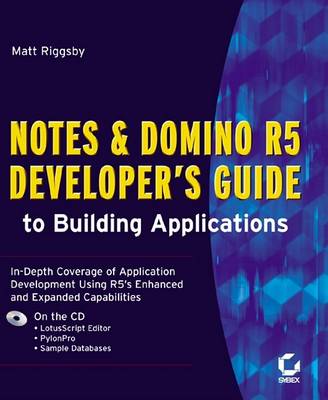 Book cover for Notes and Domino R5 Developer's Guide to Building Applications