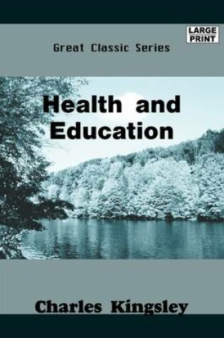 Cover of Health and Education