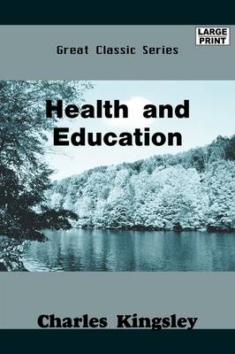 Book cover for Health and Education