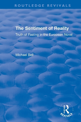 Book cover for The Sentiment of Reality