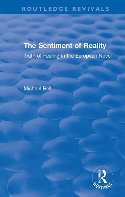 Book cover for The Sentiment of Reality