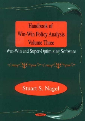 Book cover for Handbook of Win-Win Policy Analysis, Volume 3