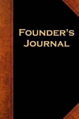 Cover of Founder's Journal Vintage Style