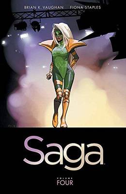 Book cover for Saga Volume 4