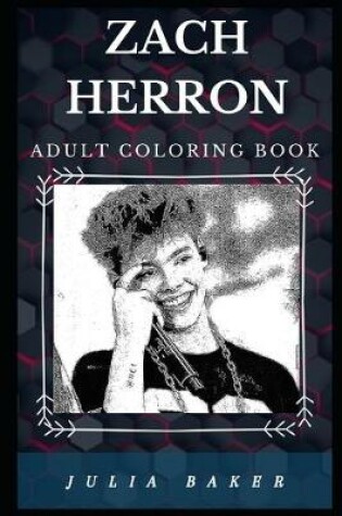 Cover of Zach Herron Adult Coloring Book