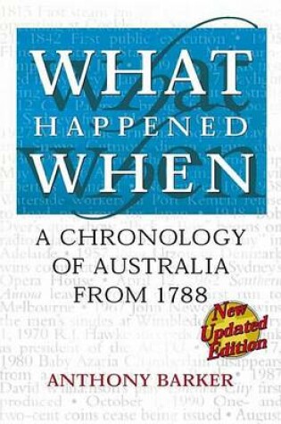 Cover of What Happened When