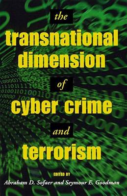 Book cover for The Transnational Dimension of Cyber Crime and Terrorism