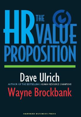 Book cover for The HR Value Proposition