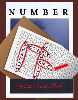 Book cover for Number Word Search Book