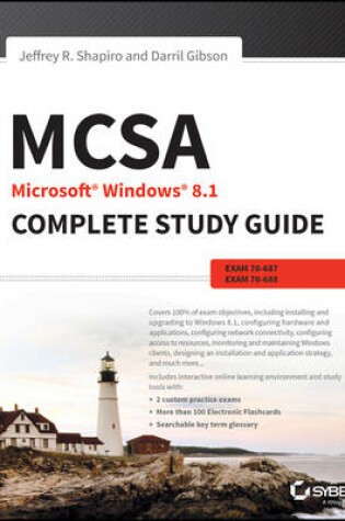 Cover of MCSA Microsoft Windows 8.1 Complete Study Guide