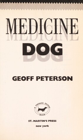 Book cover for Medicine Dog