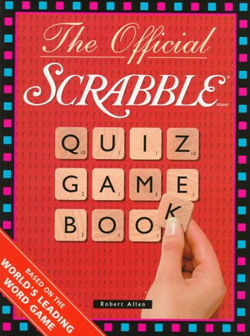 Book cover for Official Scrabble Quiz Book