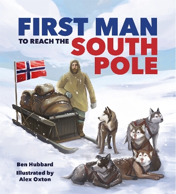 Book cover for Famous Firsts: First Man to the South Pole