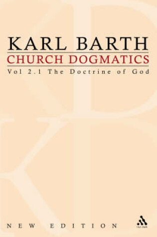 Cover of The Doctrine of God
