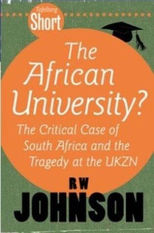 Cover of The African University?