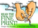 Book cover for Read the Fine Print