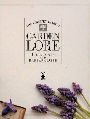 Book cover for The Country Diary of Garden Lore