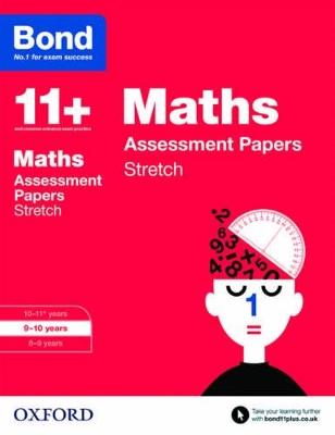 Book cover for Bond 11+: Maths: Stretch Papers