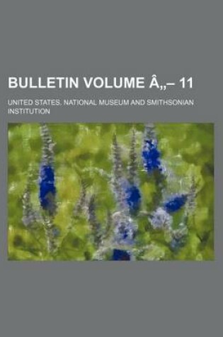 Cover of Bulletin Volume a - 11