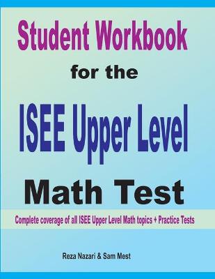 Book cover for Student Workbook for the ISEE Upper Level Math Test