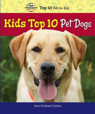 Book cover for Kids Top 10 Pet Dogs