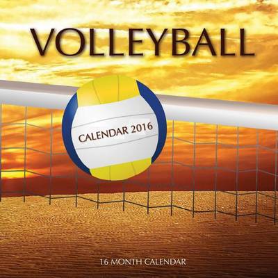 Book cover for Volleyball Calendar 2016