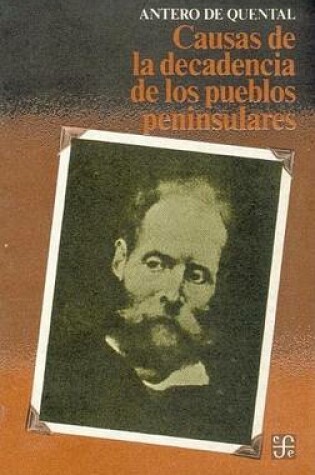 Cover of Causas de La Decadencia de Los Pueblos Peninsulares