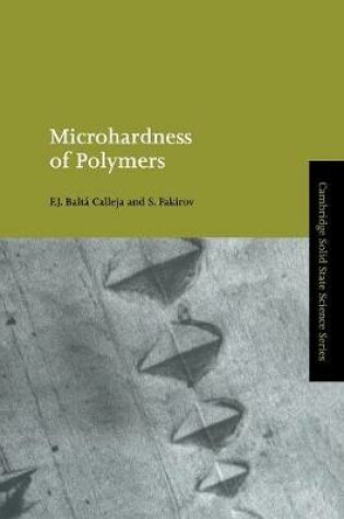 Cover of Microhardness of Polymers