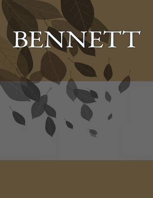 Book cover for Bennett