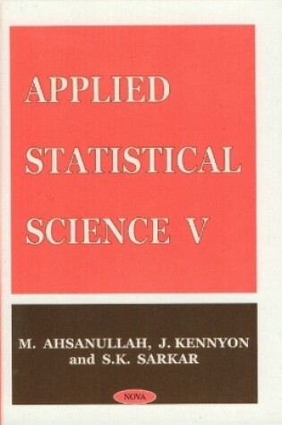 Cover of Applied Statistical Science V