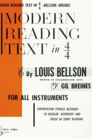 Cover of Modern Reading Text In 4/4